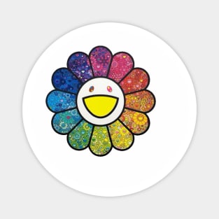 Smiling flower Magnet